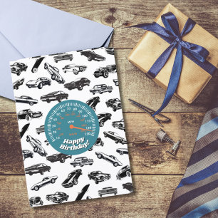 Verjaardag Kaart voor Classic Car Lover