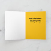 Verjaardag Kaart voor drie jaar oude nichtje (Binnen)