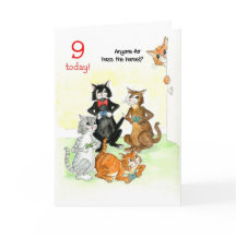 Verjaardag Kaart voor een 9 jaar oude Video Game P