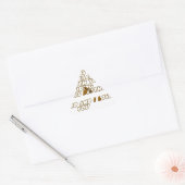 Verjaardag Kaart voor een Christelijke vriend Sticker (Envelop)