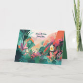 Verjaardag Kaart voor een kat (Voorkant)