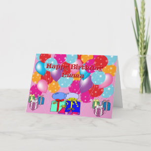 Verjaardag Kaart voor Emma