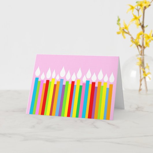 Verjaardag Kaart - Voor haar (Gele Bloem)