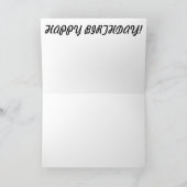 Verjaardag Kaart voor liefhebbers van chagrijnige (Binnen)