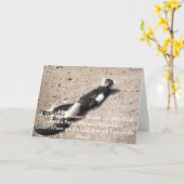 Verjaardag Kaart voor mannen. (Gele Bloem)