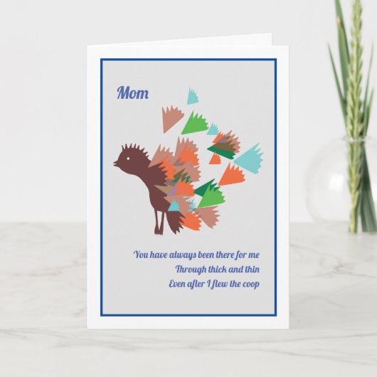 Verjaardag Kaart voor moeder van dochter (Voorkant)