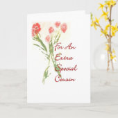 Verjaardag Kaart voor neef (Gele Bloem)