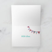  Verjaardag Kaart voor neef, Bunting, Geschenken (Binnen)