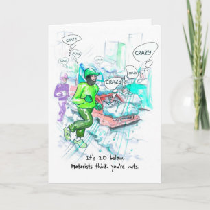 Verjaardag Kaart voor Runner - Crazy Runners