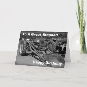 Verjaardag Kaart voor Stepdad