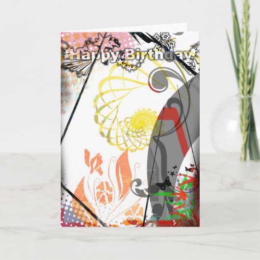 Verjaardag Kaart voor Tiener en jongvolwassenen (Voorkant)