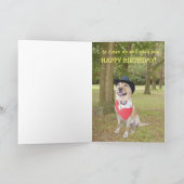 Verjaardag Kaart voor tractor fans (Binnen)