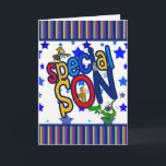 Verjaardag Kaart voor zoon, speciale zoon<br><div class="desc">Verjaardag Kaart voor zoon,  speciale zoon</div>