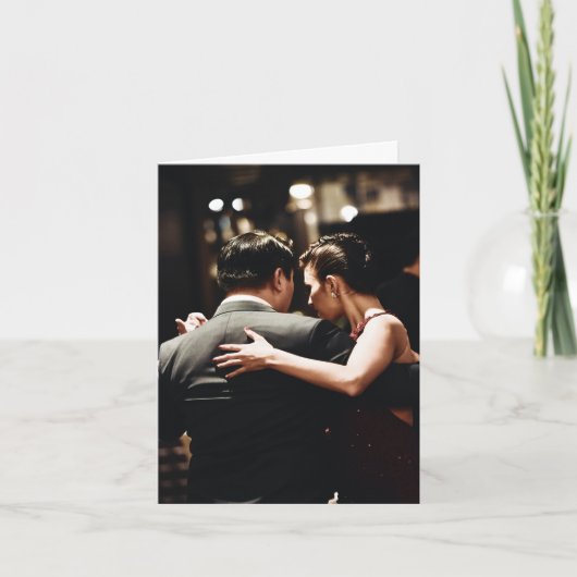 Verjaardag Kaart: Waar Tango ontmoet Jitterbug! Kaart (Voorkant)