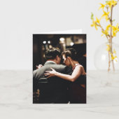 Verjaardag Kaart: Waar Tango ontmoet Jitterbug! Kaart (Gele Bloem)