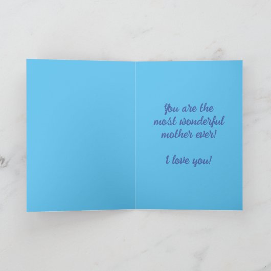  Verjaardag Kaart- Whimsical Abstracte Uil Kaart (Binnen)