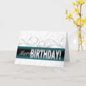 Verjaardag Kaart - Zakelijke Verjaardag Kaart (Gele Bloem)