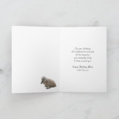 Verjaardag Kaart - Zwanen (Binnen)