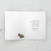 Verjaardag Kaart - Zwanen (Binnen)