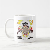 Verjaardag Kaleidoscope Art Print Koffiemok (Links)