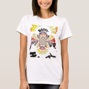 Verjaardag Kaleidoscope Art Print T-shirt