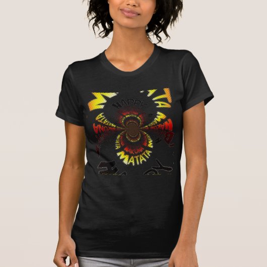 Verjaardag Kaleidoscope Art Print T-shirt (Voorkant)