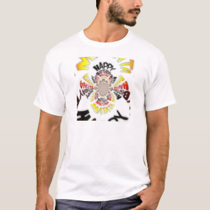 Verjaardag Kaleidoscope Art Print T-shirt