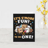 Verjaardag kampvuur marshmallow zijn meer leuke we kaart (Gele Bloem)