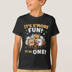 Verjaardag kampvuur marshmallow zijn meer leuke we t-shirt