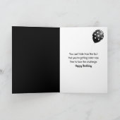 Verjaardag Kat Die Zich In Schaduwen Verbergt Kaart (Binnen)