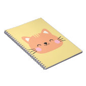 Verjaardag Kat Kinderen Kunst Notitieboek (Rechterzijde)