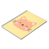 Verjaardag Kat Kinderen Kunst Notitieboek (Linkerzijde)