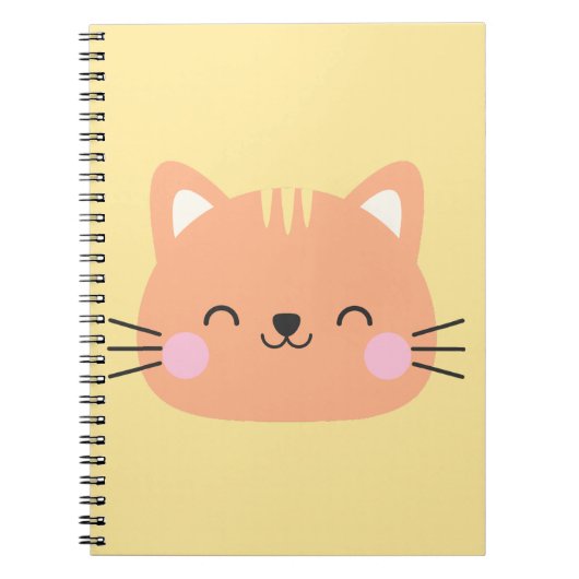 Verjaardag Kat Kinderen Kunst Notitieboek (Voorkant)