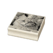 VERJAARDAG KAT RUBBER STEMPEL (Stempel)