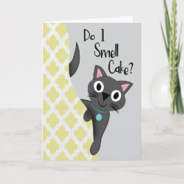 Verjaardag Kat Ruik ik Taart Kaart