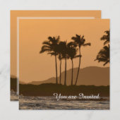 Verjaardag Kauai Sunset Kaart (Voorkant / Achterkant)