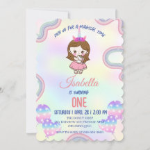 Verjaardag kawaii regenboog eenhoorn Party schatti