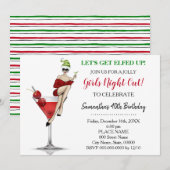 Verjaardag Kerstavond uit Laten we Elfed Up Kaart (Voorkant / Achterkant)