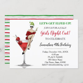 Verjaardag Kerstavond uit Laten we Elfed Up Kaart