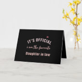 Verjaardag Kerstmis Schoondochter Van Mor Kaart (Gele Bloem)