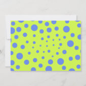 Verjaardag kikker bounce kaart (Achterkant)