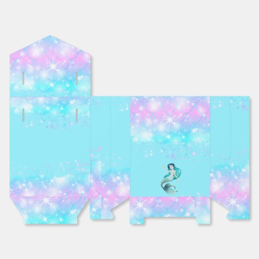 Verjaardag kinder bedankdoosjes (Ongevouwen)