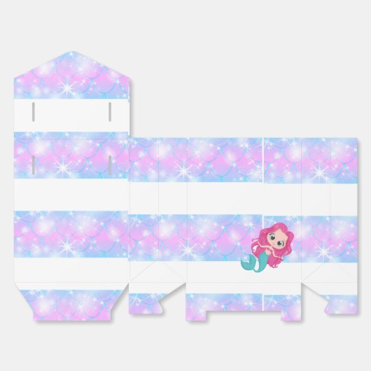 Verjaardag kinder bedankdoosjes (Ongevouwen)