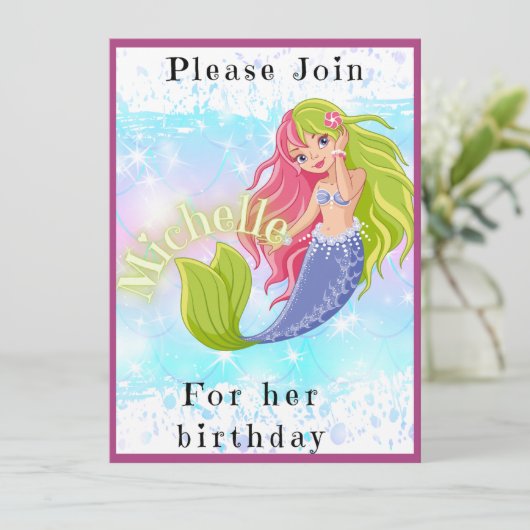 Verjaardag kinder kaart (Staand voorkant)