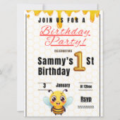 Verjaardag kinder kaart (Voorkant)