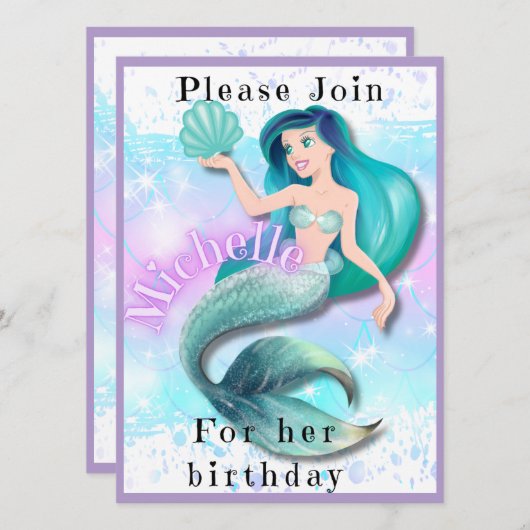 Verjaardag kinder kaart (Voorkant / Achterkant)