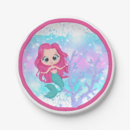 Verjaardag kinder papieren bordje