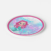 Verjaardag kinder papieren bordje (Gekanteld)