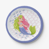 Verjaardag kinder papieren bordje (Voorkant)