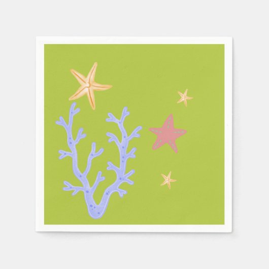 Verjaardag kinder servet (Voorkant)